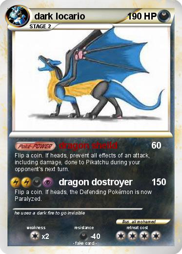 Pokemon dark locario
