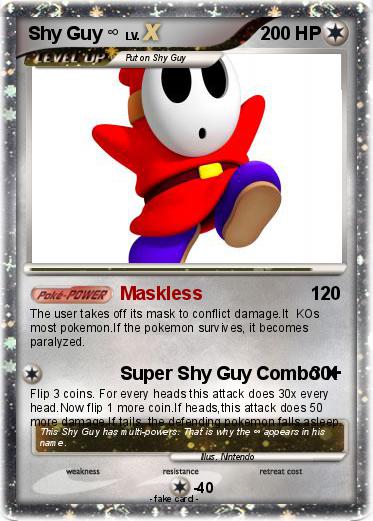 Pokemon Shy Guy ∞