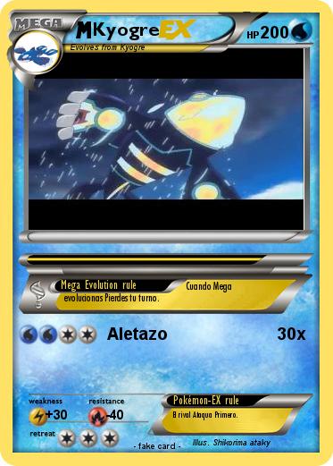 Pokemon Kyogre