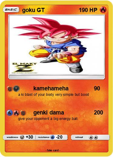 Pokemon goku GT