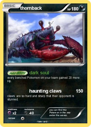 Pokemon thornback