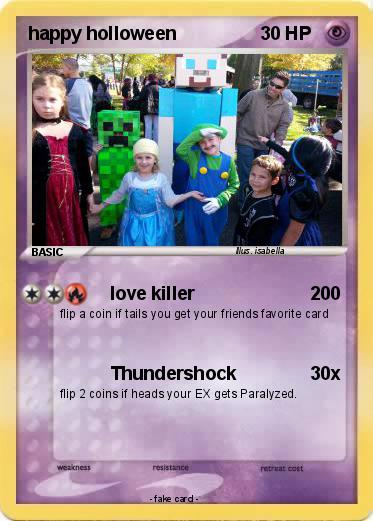 Pokemon happy holloween