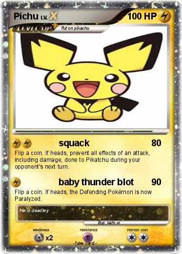 Pokemon Pichu