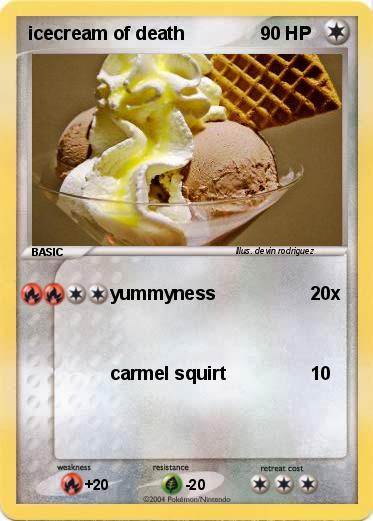 Pokemon icecream of death
