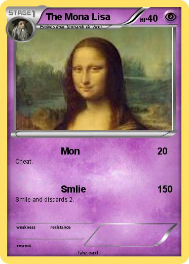 Pokemon The Mona Lisa