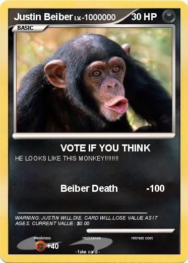 Pokemon Justin Beiber