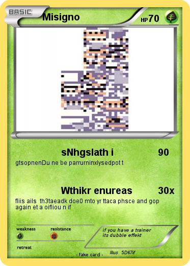 Pokemon Misigno