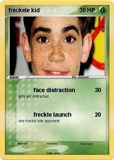 Pokemon freckele kid