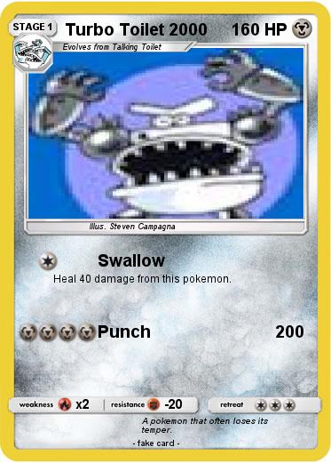 Pokemon Turbo Toilet 2000