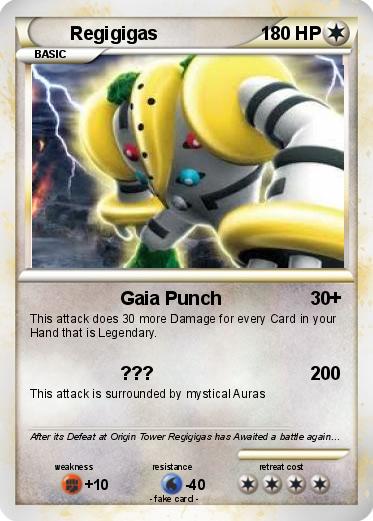Pokemon Regigigas