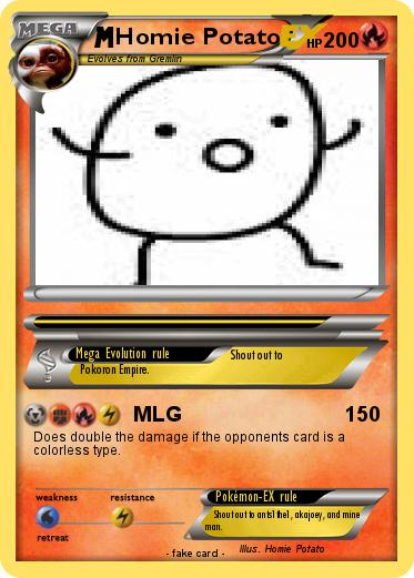 Pokemon Homie Potato