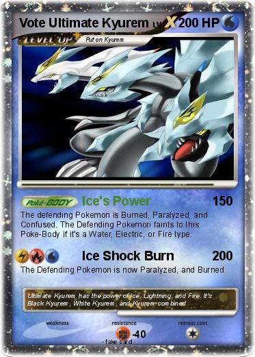 Pokemon Vote Ultimate Kyurem