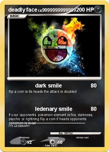 Pokemon deadly face