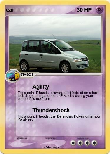 Pokemon car