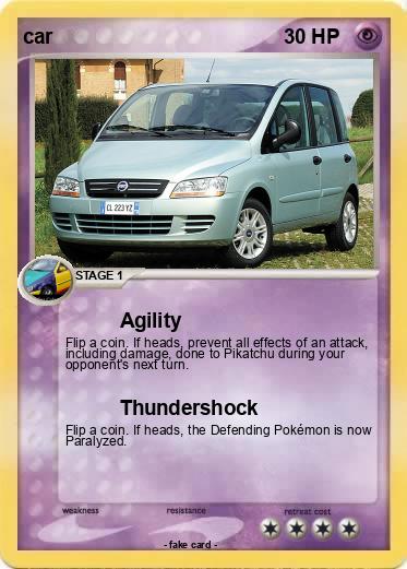 Pokemon car