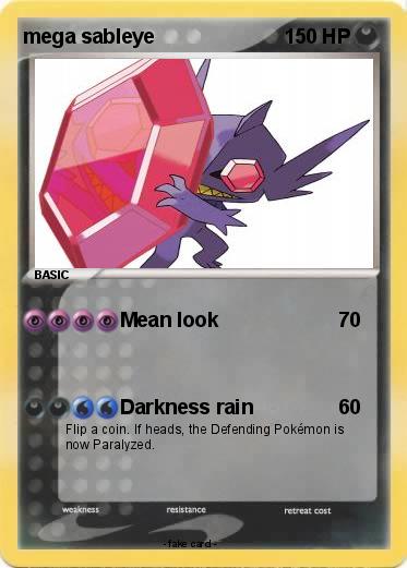 Pokemon mega sableye