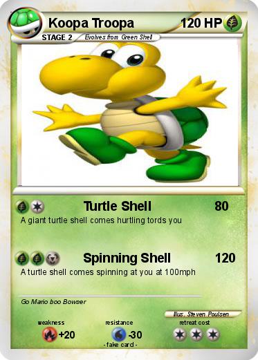 Pokemon Koopa Troopa