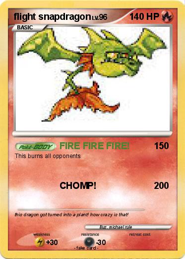 Pokemon flight snapdragon
