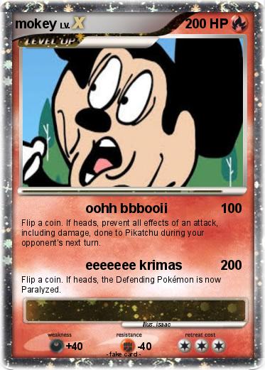 Pokemon mokey