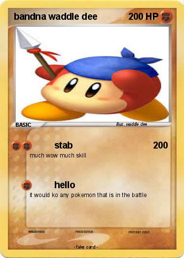 Pokemon bandna waddle dee