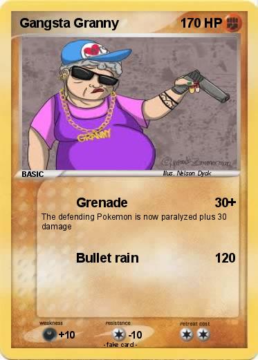Pokemon Gangsta Granny