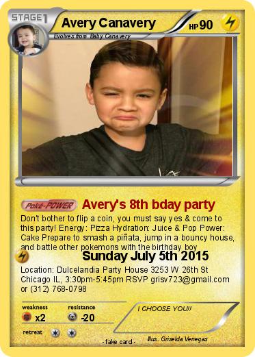 Pokemon Avery Canavery