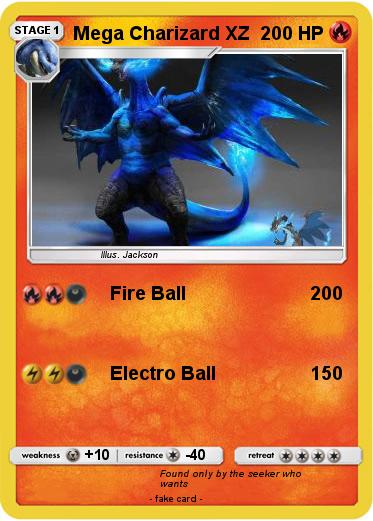 Pokemon Mega Charizard XZ