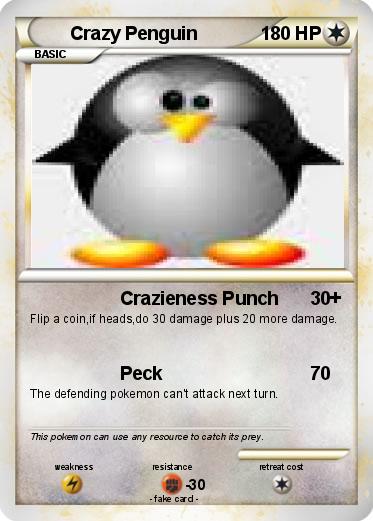 Pokemon Crazy Penguin