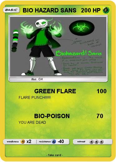 Pokemon BIO HAZARD SANS
