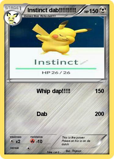 Pokemon Instinct dab!!!!!!!!!!