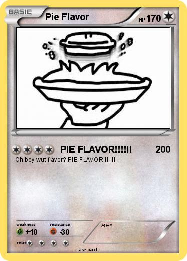 Pokemon Pie Flavor