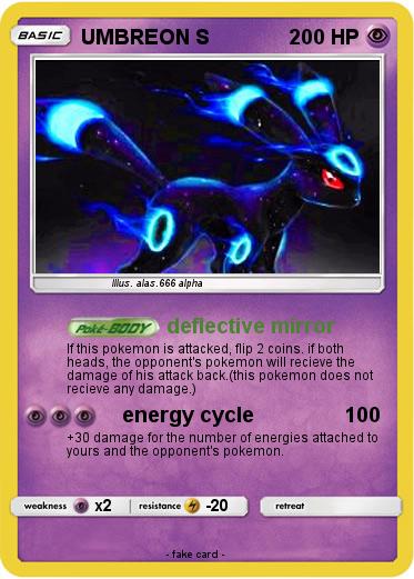 Pokemon UMBREON S