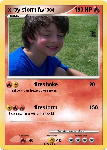 Pokemon x ray storm f