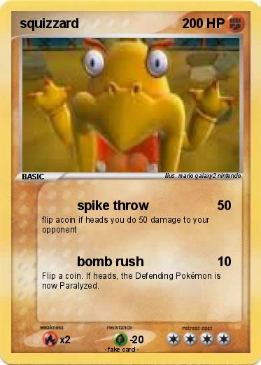 Pokemon squizzard