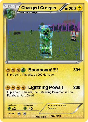 Pokemon Charged Creeper