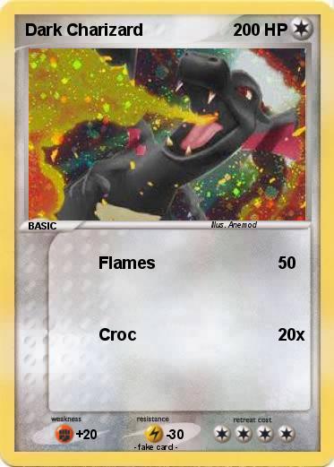 Pokemon Dark Charizard