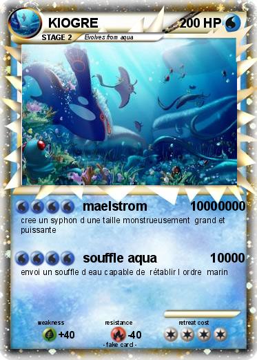 Pokemon KIOGRE