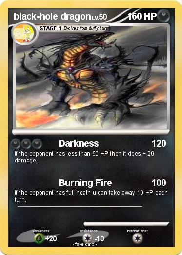 Pokemon black-hole dragon