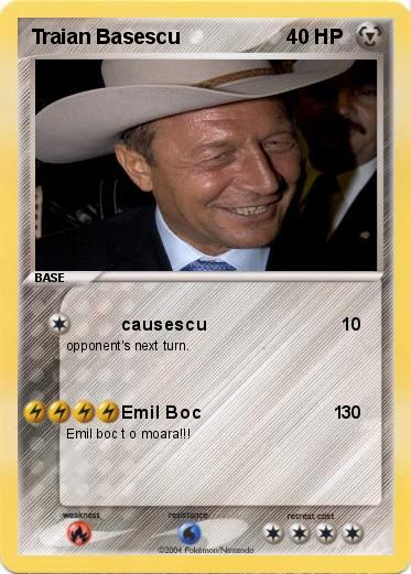 Pokemon Traian Basescu