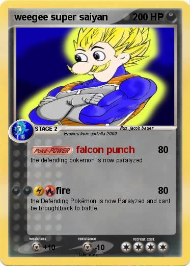 Pokemon weegee super saiyan