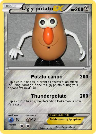 Pokemon Ugly potato