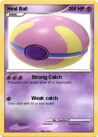 Pokemon Heal Ball