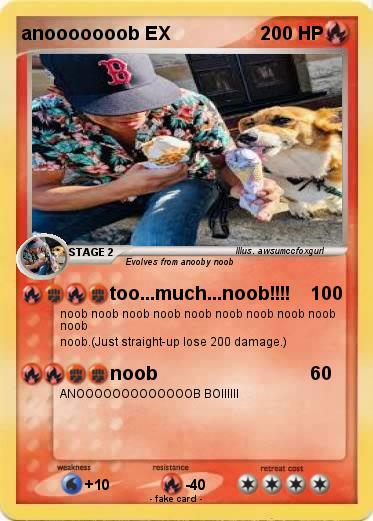 Pokemon anooooooob EX