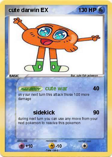 Pokemon cute darwin EX