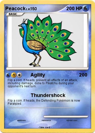 Pokemon Peacock