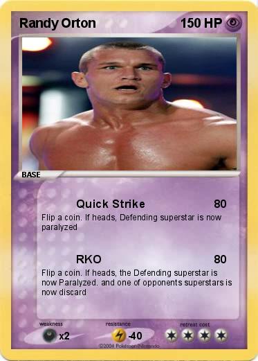 Pokemon Randy Orton