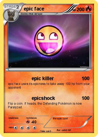 Pokemon epic face