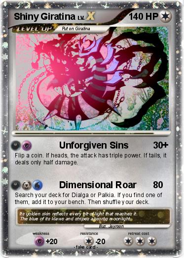 Pokemon Shiny Giratina