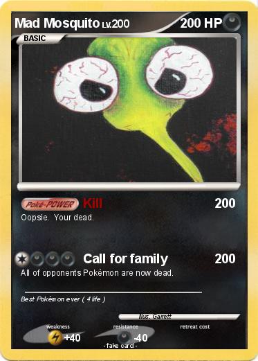 Pokemon Mad Mosquito
