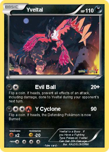 Pokemon Yveltal